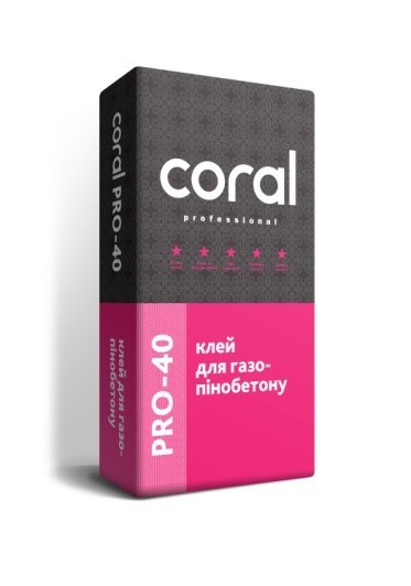 Кладочна суміш Coral PRO 40